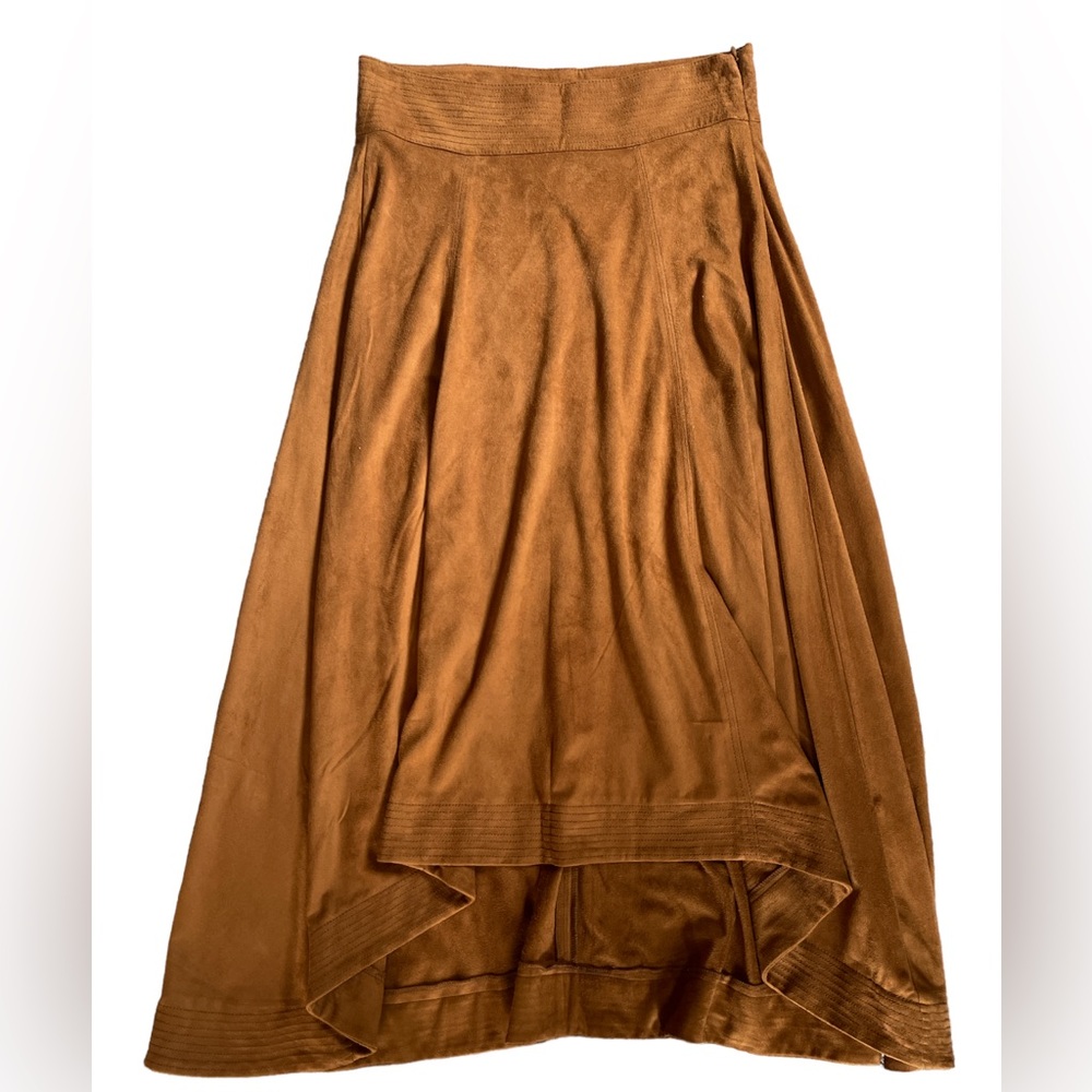 JAG Meredith Faux Suede Skirt